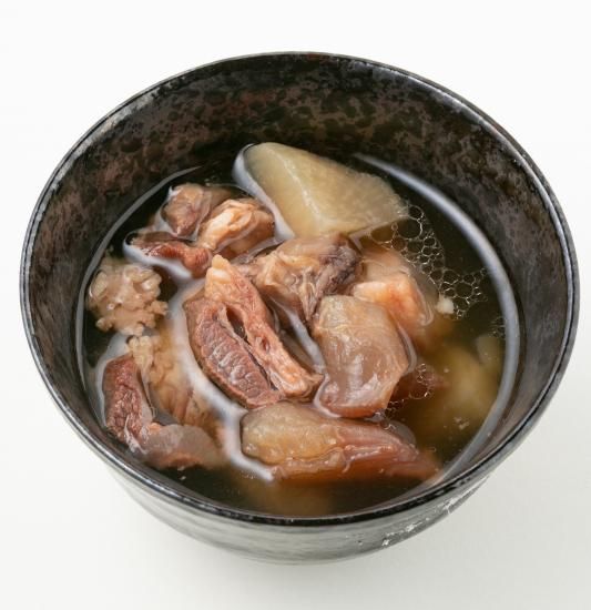 牛すじの和風スープ（カンヅメラボ）