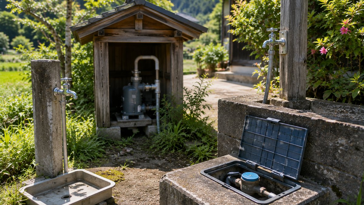 井戸水は水質検査と設備の管理が必要