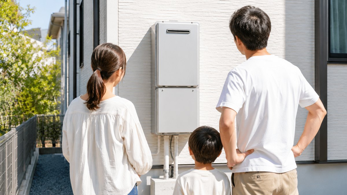 給湯器の熱源は主に3タイプ